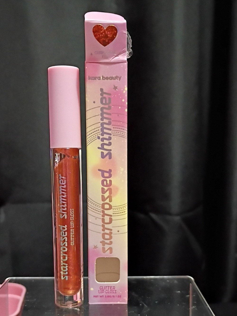 Kara Beauty Starcrossed Shimmer Lip Gloss - Champagne Kiss